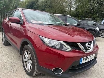 Used Nissan Qashqai Acenta 110 HP (80 kW) 2017 Red SUV