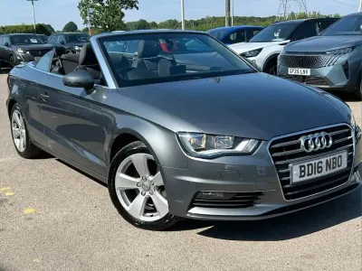 Used Audi A3 Cabriolet Sport 148 HP (108 kW) 2016 Grey Cabriolet