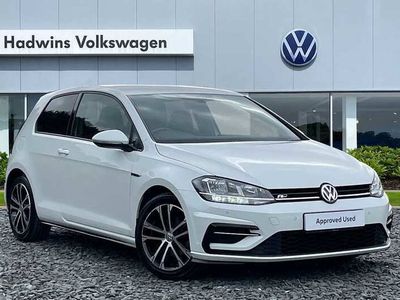 Used VW Golf VII R-line 150 HP (110 kW) 2019 White Hatchback