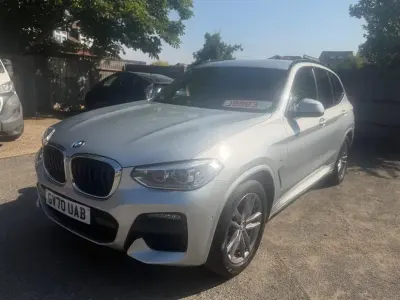 Used BMW X3 M Sport 190 HP (139 kW) 2021 Silver SUV