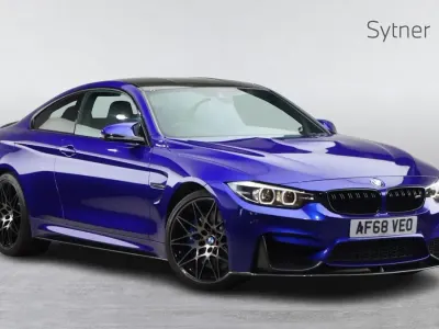 Used BMW M4 Competition Edition 444 HP (326 kW) 2018 Blue Coupe