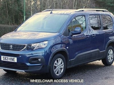Blue Used 2021 Peugeot Rifter Allure Premium MPV | £16,995 (Good price)