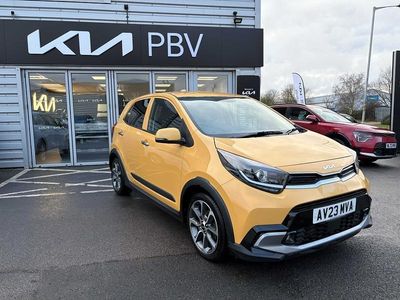 Used Kia Picanto X-Line 2023 Yellow Hatchback