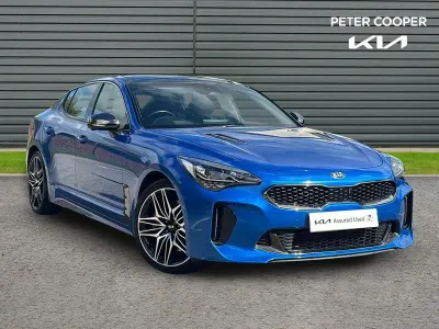 Used Kia Stinger GT 360 HP (264 kW) 2021 Blue Hatchback