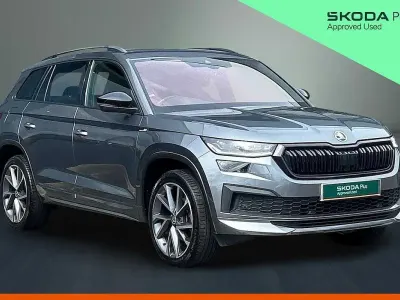 Used Skoda Kodiaq SportLine 150 HP (110 kW) 2022 Grey SUV