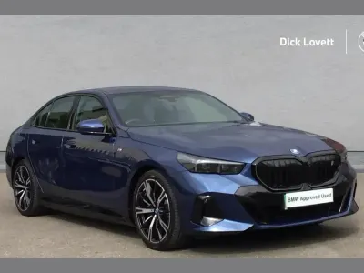 Used BMW i5 M Sport 250 kW (340 HP) 2024 Blue Sedan