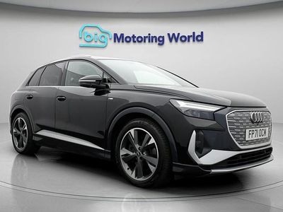 Used Audi Q4 e-tron S-Line 216 kW (295 HP) 2021 Black SUV