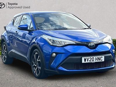 Used Toyota C-HR Design 122 HP (89 kW) 2020 Nebula blue SUV