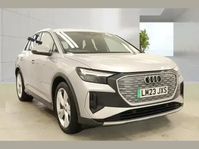Used Audi Q4 e-tron S-Line 150 kW (204 HP) 2023 Silver SUV