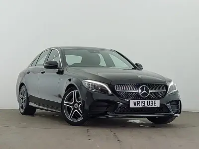 Used Mercedes C200 AMG Line Premium 184 HP (135 kW) 2019 Black Sedan