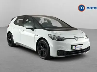 Used VW ID.3 Pro 150 kW (204 HP) 2021 White Hatchback
