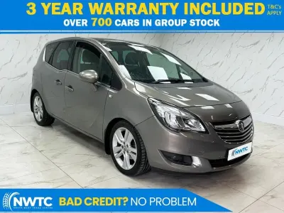 Used Vauxhall Meriva S 120 HP (88 kW) 2016 Brown MPV