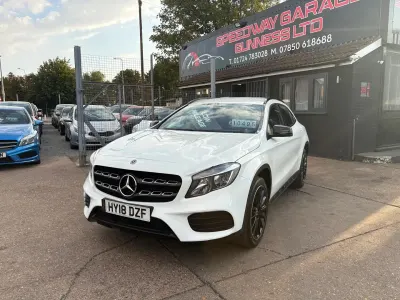Used Mercedes GLA200 AMG line 156 HP (114 kW) 2018 White SUV