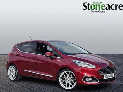 Used Ford Fiesta Vignale 100 HP (73 kW) 2019 Red Hatchback