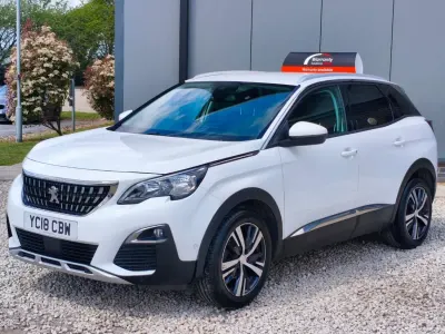 Second-hand Peugeot 3008 Allure 130 CP (95 kW) 2018 Alb SUV