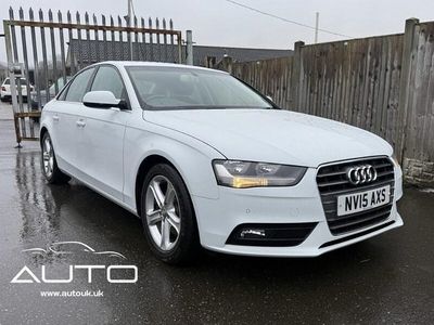 White Used 2015 Audi A4 Design Sedan | £6,595 (Fair price)