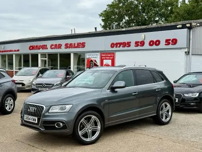 Used Audi Q5 S-line plus 150 HP (110 kW) 2014 Grey SUV