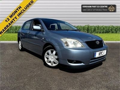 used Toyota Corolla 1.4 T3 COLOUR COLLECTION VVT-I 5d 92 BHP