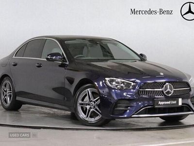 Blue Used 2023 Mercedes E200 AMG line Sedan | £29,995 (Super price)