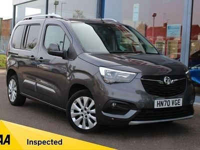 Used Vauxhall Combo Elite 130 HP (95 kW) 2020 Grey MPV