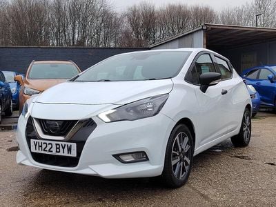 White Used 2022 Nissan Micra Visia Hatchback | £7,990 (Super price)