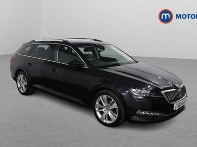 Used Skoda Superb SE L 150 HP (110 kW) 2021 Black Estate