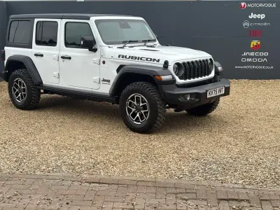 New Jeep Wrangler Rubicon 272 HP (200 kW) 2025 Bright white SUV
