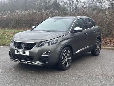 Grey Used 2017 Peugeot 3008 GT SUV | £11,200 (Fair price)