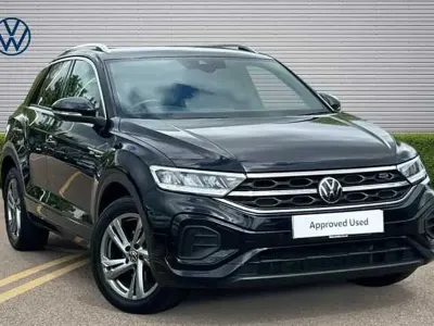 Used VW T-Roc R-line 150 HP (110 kW) 2023 Black SUV