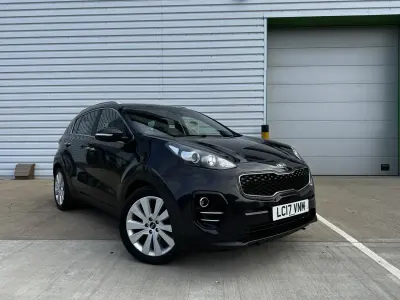 Używany Kia Sportage 141 KM (103 kW) 2017 Czarny SUV