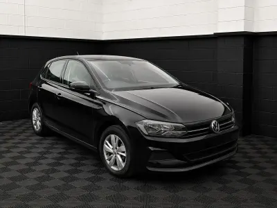 Used VW Polo SE 65 HP (47 kW) 2018 Black Hatchback