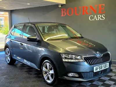 Used Skoda Fabia SE L 110 HP (80 kW) 2018 Grey Hatchback