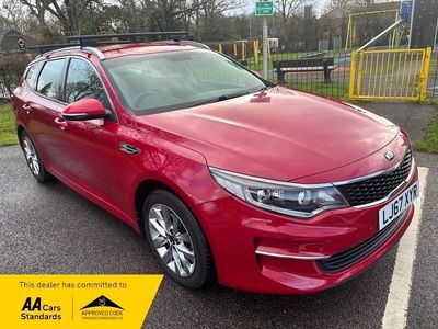 Red Used 2017 Kia Optima Estate | £8,490 (Good price)