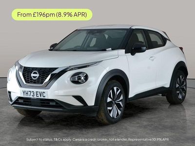 Used Nissan Juke Acenta 114 HP (83 kW) 2023 White SUV