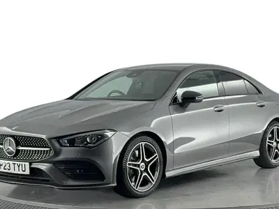 Used Mercedes CLA220 AMG line 190 HP (139 kW) 2023 Grey Coupe