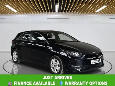 Used Kia Ceed 118 HP (86 kW) 2022 Black Hatchback