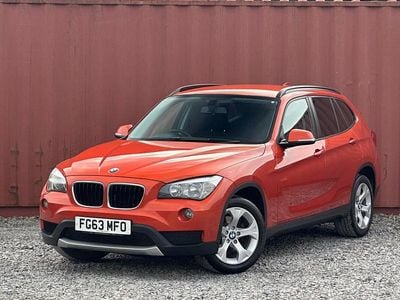 Used BMW X1 Impressive 114 HP (83 kW) 2013 Orange SUV