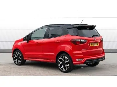 Used Ford Ecosport ST-Line 125 HP (91 kW) 2018 Red SUV