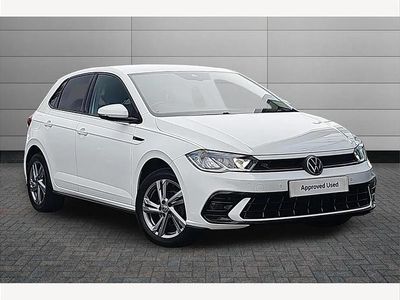 Used VW Polo R-line 95 HP (69 kW) 2022 White Hatchback