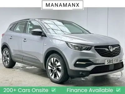 Used Vauxhall Grandland X Sport 130 HP (95 kW) 2019 Grey SUV
