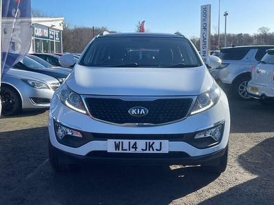 Used Kia Sportage 134 HP (98 kW) 2014 White SUV