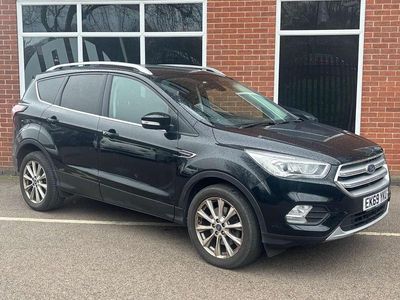 Used Ford Kuga Titanium 150 HP (110 kW) 2019 Black SUV