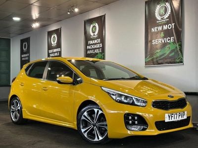 Usado Kia Ceed GT-Line 2017 Amarelo Citadino