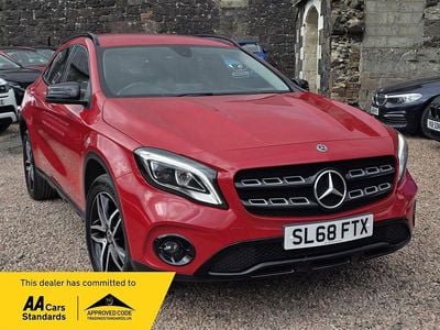 Used Mercedes GLA180 Urban 122 HP (89 kW) 2018 Beige SUV