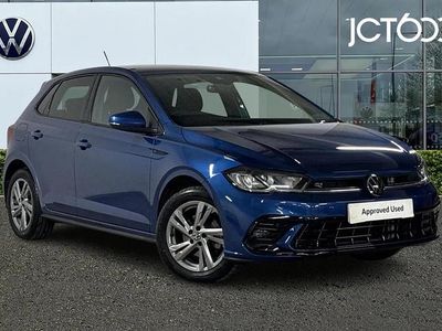 Used VW Polo R-line 113 HP (83 kW) 2025 Blue Hatchback