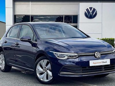 Used VW Golf VII Style 130 HP (95 kW) 2021 Blue Hatchback
