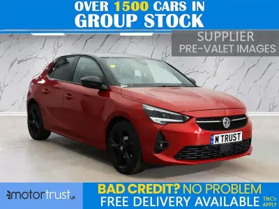 Used Vauxhall Corsa 75 HP (55 kW) 2023 Red Hatchback