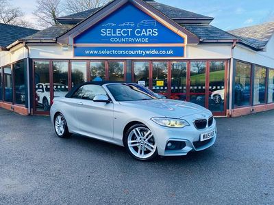 Silver Used 2015 BMW 220 M Sport Cabriolet | £11,495 (Fair price)