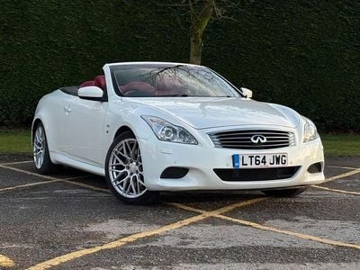 Used Infiniti Q60 Premium 2014 White Cabriolet