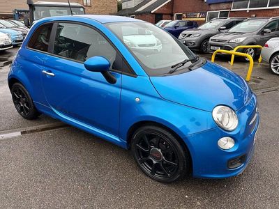 Used Fiat 500 S 2015 Blue Hatchback